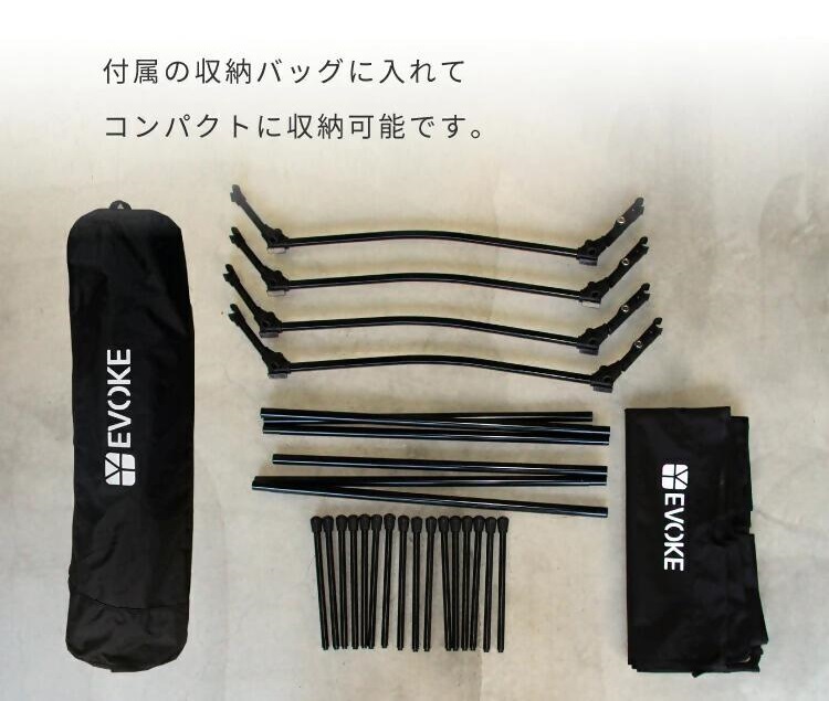 【EVOKE/イヴォーグ公式】 NAP ナップ コット（インディアンタン）｜ コット 2way キャンプ ベッド ワイド 軽量 アウトドアベッド キャンプベッド フォールディングベッド フォールディン