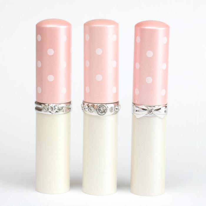 【ふるさと納税】RUMI-name印鑑1本とピンクケースセット はんこ 判子 印鑑 ギフト 新潟県 阿賀野市