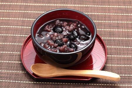 あずきの里 丹波大納言黒豆ぜんざいと大粒黒豆煮のセット 黒豆
