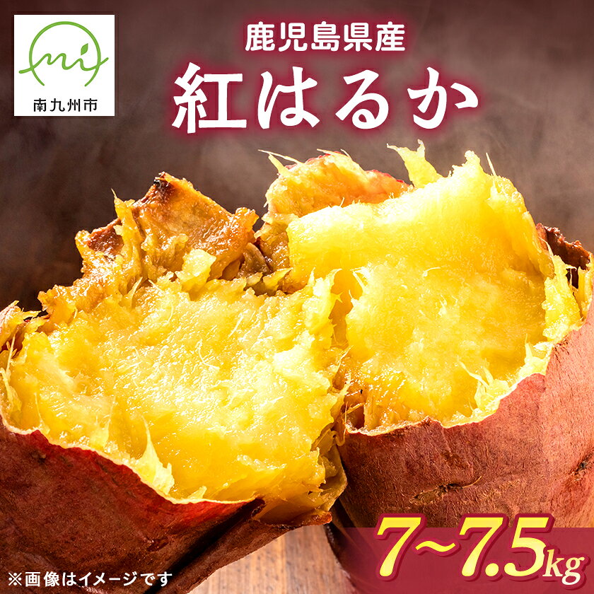 【ふるさと納税】鹿児島県産紅はるか7～7.5kg【1767210】