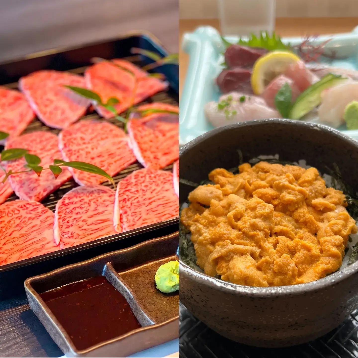 【先行予約】壱岐牛 生うに うにくセット 肩ロース500g 生うに60g JEI008 焼肉