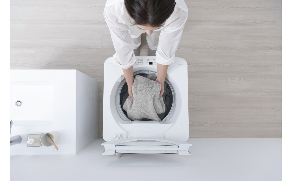 全自動電気洗濯機 6.0kg ITW-60B01-W ホワイト