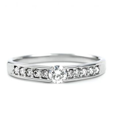 ふるさと納税 山梨県 プラチナ ダイヤモンドリング 0.26CT  R3799DI-P2 #13 |  | 01