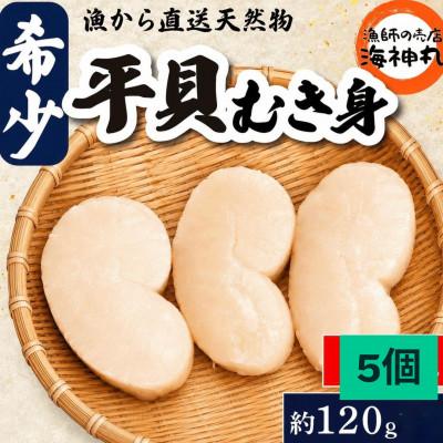 ふるさと納税 南知多町 愛知県産　ジャンボ平貝(タイラギ)むき身　5個 | 