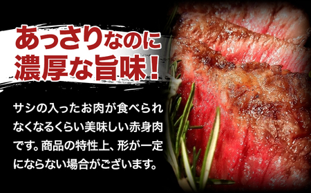 国産牛ランプステーキ 約360g 約180g×2枚 岩塩100g付き