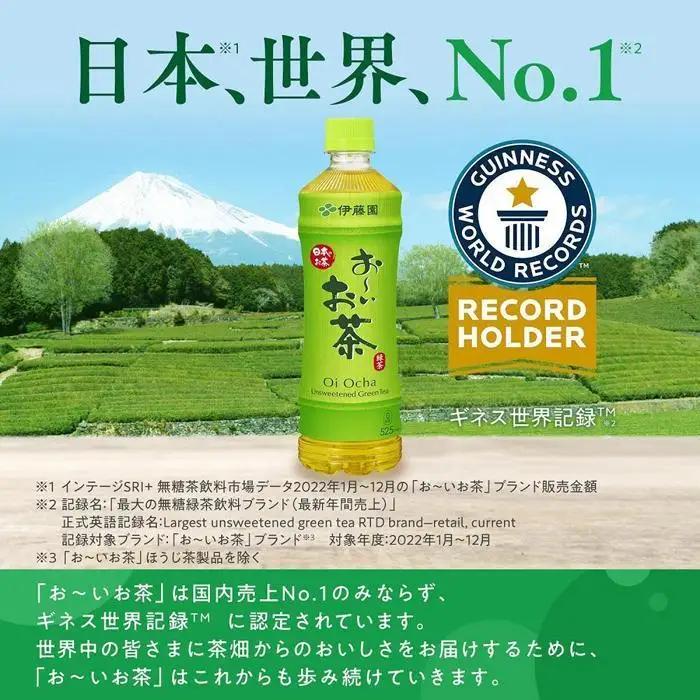 お～いお茶　緑茶　600ml×２ケース（48本）