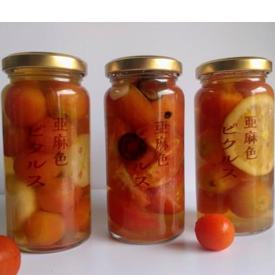 ふるさと納税 佐野市 【3ヵ月毎定期便】亜麻色ピクルス3本セット 全3回 |  | 02