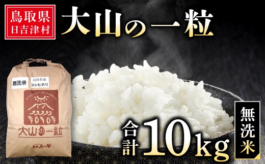 
                  大山の一粒　無洗米 10kg
                