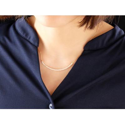 ふるさと納税 大月市 K18YG　ダイヤモンド　ネックレス　1.00ct　17781B　K18　DIA　PN |  | 02