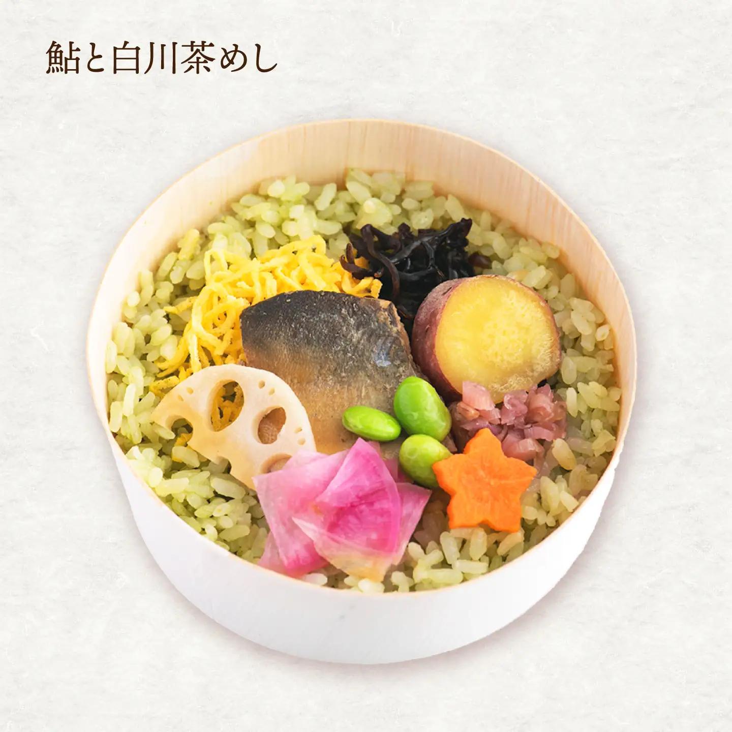 白川茶香る わっぱ飯 4種セット / 一力屋[AWAE007]お弁当