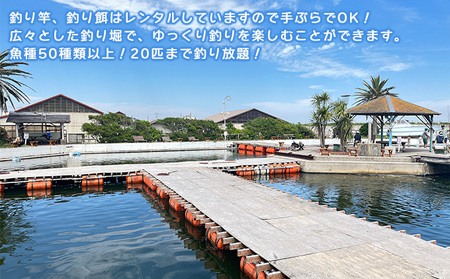 釣り 千葉 九十九里 海づりセンター 半日券 男性用 体験 チケット 20匹釣り放題 ギフト券 体験チケット
