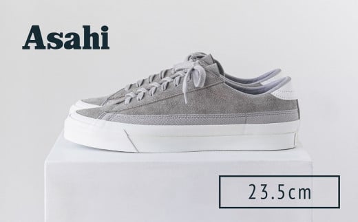 ASAHI BELTED  SUEDE GRAY （23.5cm）_Ls031-3