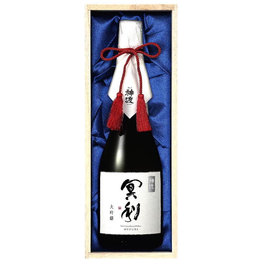 神渡 冥利 大吟醸原酒 木箱入 720ml