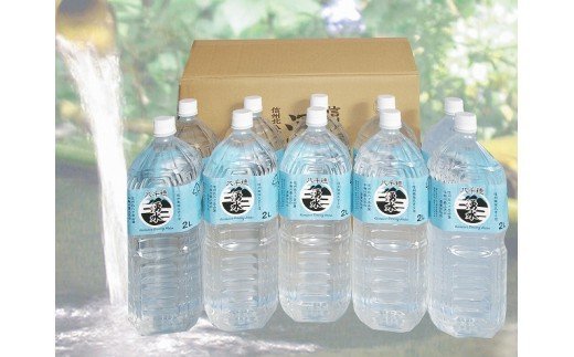 【ふるさと納税】黒澤酒造　蔵元仕込水　信州八千穂の湧水（2L×10本）信州　ミネラルウォーター [KU-103]