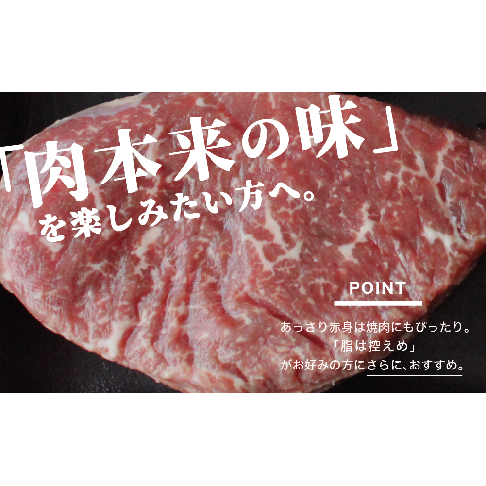 宮崎県産 黒毛和牛 赤身 ステーキ 130g×3枚 計390g [SHINGAKI 宮崎県 美郷町 31ag0076] 牛肉 ステーキ 冷凍 九州産 送料無料 和牛_イメージ4