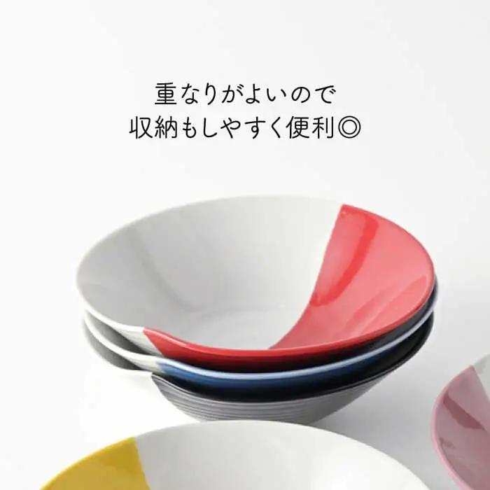 【波佐見焼】　爆誕！ビューティフルカラー マルチボウル 5色セット ハーフカラー　【福田陶器店】[PA335]