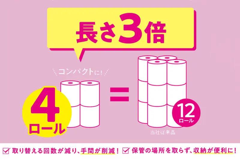 トイレットペーパー ダブル 4×12パック スコッティ トイレットペーパー