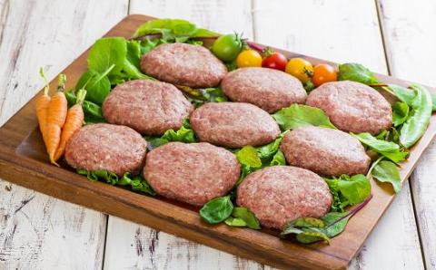 ハンバーグ 黒毛和牛 (約100g×9個) おおいた豊後牛100% 手作り 肉 牛 肉汁 黒毛和牛 食品 惣菜 洋風総菜 国産 人気 ジューシー 牛肉 九州 たっぷり 【スピード発送】