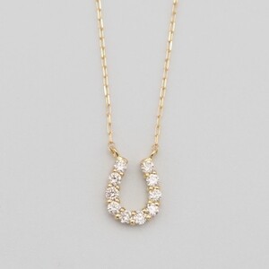 K18 0.1ct ダイヤモンド ペンダントネックレス　FHH-019838