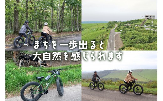ファットバイクレンタルチケット（2台×8時間）