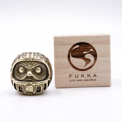 ふるさと納税 高岡市 福香 -FUKKA-　達磨/DARUMA M　ゴールド　お香立て |  | 01