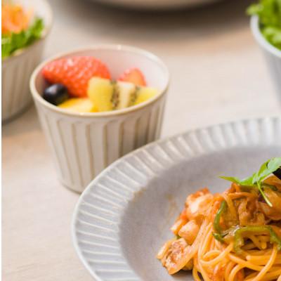 ふるさと納税 瑞浪市 【美濃焼/みずなみ焼】北欧風食器 しのぎマルチカップ5個セット 180cc(Alaのはら) 山喜製陶 |  | 03