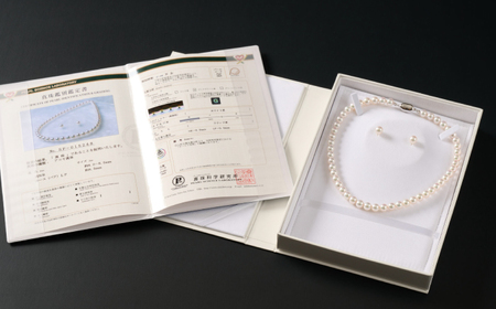 【選べる】【限定1セット】アコヤ真珠ネックレスとピアスorイヤリング 9.0-9.5mm（鑑定書付き） / 真珠 / 佐賀県 [41AAAA011] FN-Limited-SP