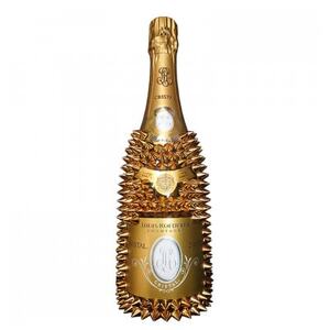 シャンパン　オリジナル デコレーションボトル (トゲRクリスタル)　750ml　1本