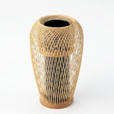 ふるさと納税 静岡市 駿河竹千筋細工 花器 「華つぼ」