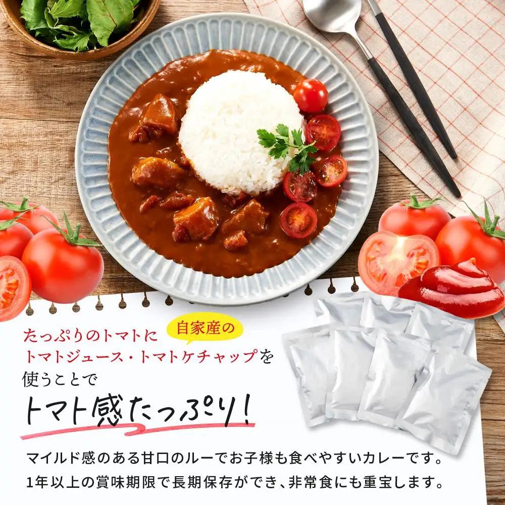 とまとたっぷりカレー15袋 | カレー レトルト DC022