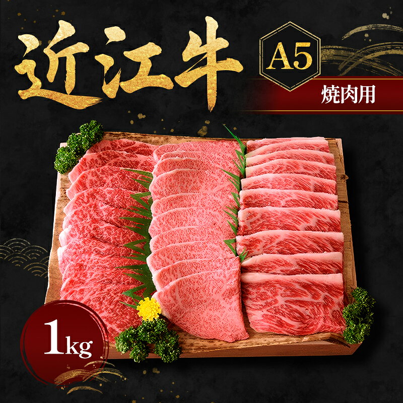 【ふるさと納税】近江牛A5焼肉1kg 牛肉 バーベキュー