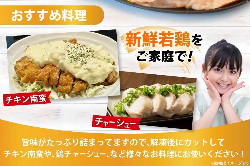 宮崎県産若鶏むね肉4kg