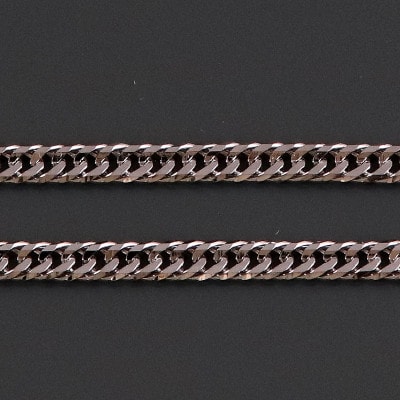 純プラチナ喜平12面カットネックレス60cm【幅3.0mm・厚さ1.1mm】【配送不可地域：沖縄県】