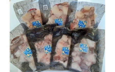 【定期便 各月3回】タコ 三昧 ( 120g × 7袋入 ) 冷凍 たこ足 タコ 蛸 小分け 真空パック 海鮮 新鮮 魚介 海の幸 海産物 刺身 国産 シーフードエム・エム 愛知県 南知多町