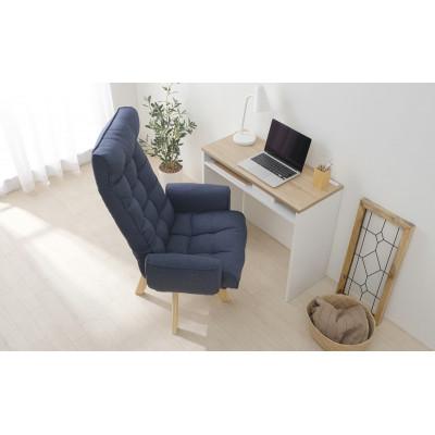 ふるさと納税 大河原町 回転ファブリックチェア ハイバック FACN-KHB ブルー 一人掛け [53753187] |  | 02