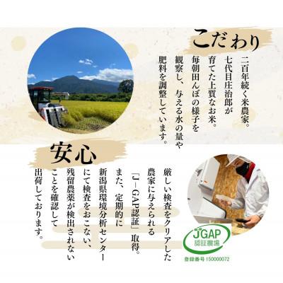 ふるさと納税 南魚沼市 令和7年産 10kg ごはんソムリエの南魚沼産コシヒカリ精米『庄治郎』 農家直送 |  | 01