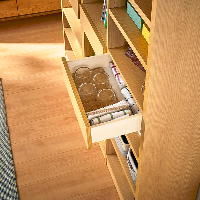 書棚 60cm幅 リーブル【諸富家具】：C134-003_イメージ5