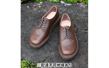 KOTOKA婦人靴 一枚革ダービー　KTO2000Ｌ　ダークブラウン ファッション シューズ 雑貨 日用品  22.0cm