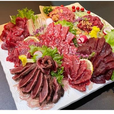 ふるさと納税 八代市 馬刺し部位堪能7種食べ比べブロック(八代市) | 