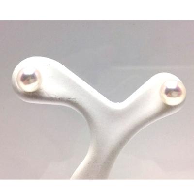 ふるさと納税 志摩市 アコヤ真珠ピアス  5.0〜5.5ミリ　高品質パール　K14WG(14金) |  | 03