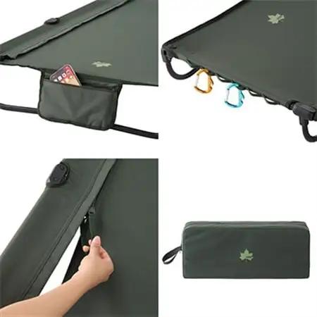 neos イージーセットコット アウトドアやキャンプの他に防災用品としても大活躍!　73178018【1666435】