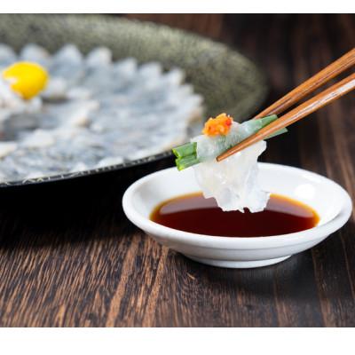 ふるさと納税 鞍手町 国産とらふぐ満喫セット(3-4人前)(冷蔵便)(ふぐ刺し、ふぐ鍋、ふぐひれ入り) |  | 01