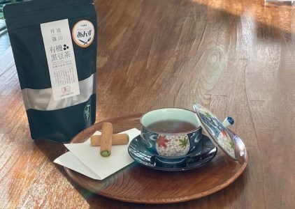 有機黒豆茶【ノンカフェイン】丹波篠山産 黒豆茶