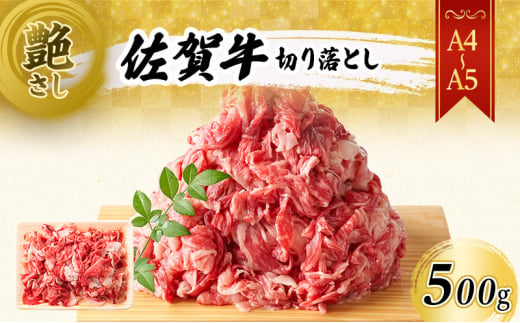 佐賀牛 艶さし！【A4～A5】佐賀牛切り落とし 500g 肉 お肉 牛肉 和牛 牛 ※配送不可：離島