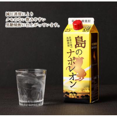 ふるさと納税 天城町 徳之島 天城町 本格 黒糖焼酎 島のナポレオン 紙パック 900ml×4本セット 計3.6L |  | 02