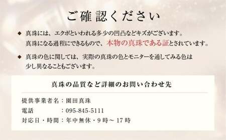 あこや真珠 (約9mm珠) ピアス K14 ホワイトゴールド ／ ジュエリー アクセサリー パール 真珠 長崎県 長崎市