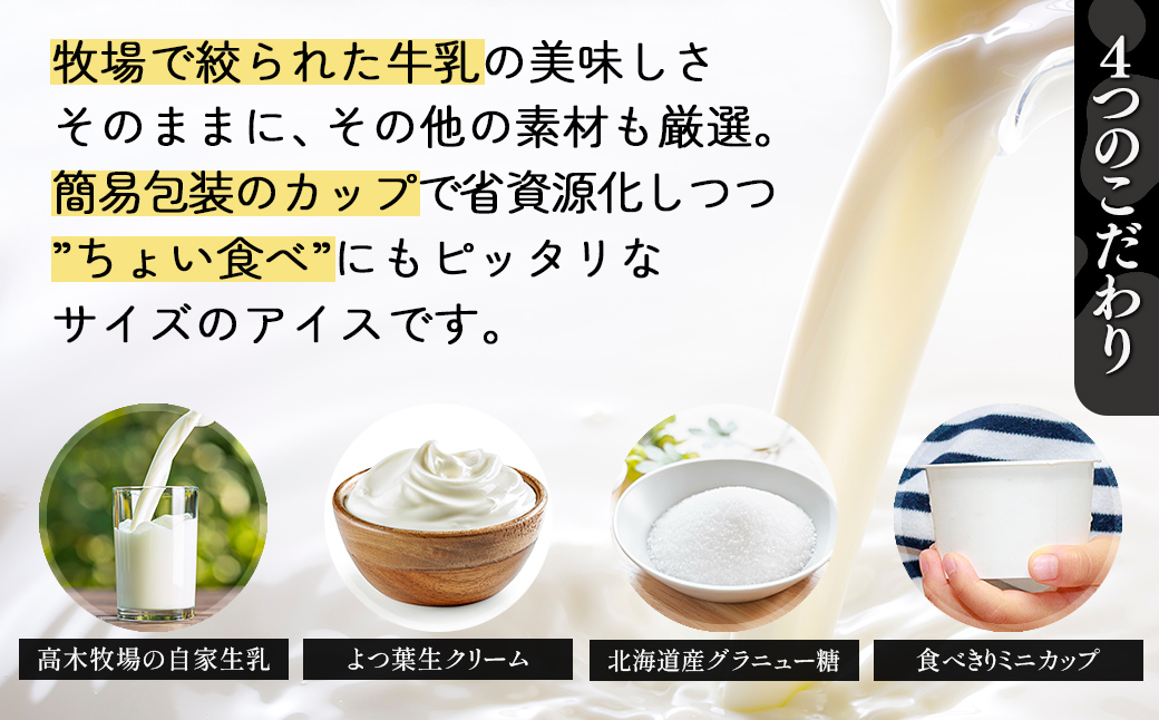 十勝もーもースイーツ 牛乳そのまんま アイス 80ml×16個 北海道 スイーツ アイスミルク 卵不使用 低カロリー 冷凍