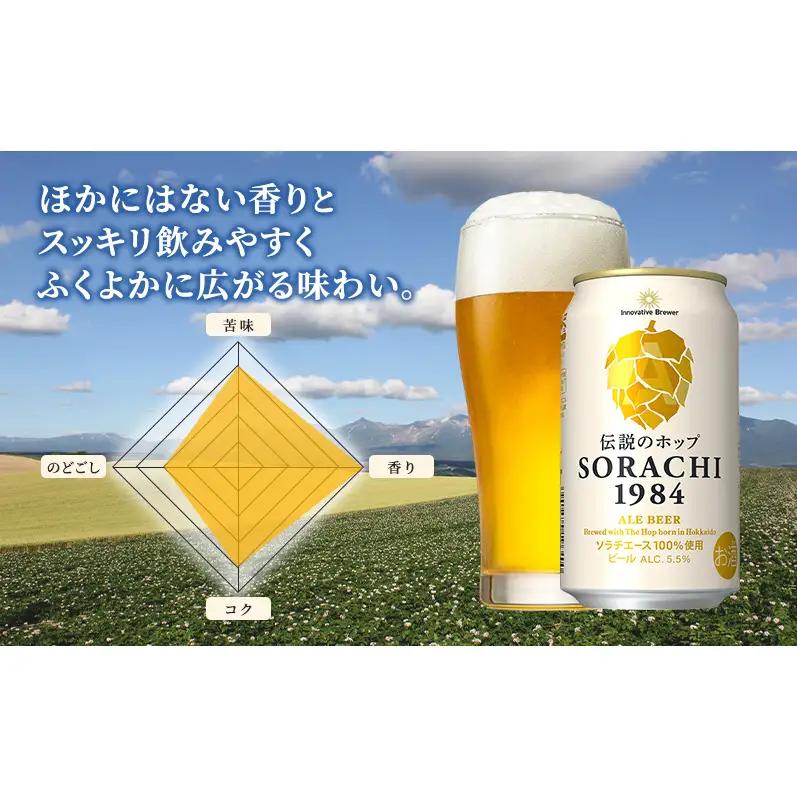 サッポロビール【2ヵ月連続定期便】SORACHI 1984 350ml×24缶