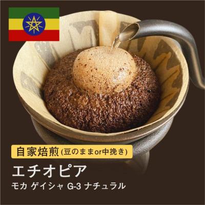 ふるさと納税 堺市 【豆】#036 モカ ゲイシャ G-3 ナチュラル エチオピア コーヒー豆 310g