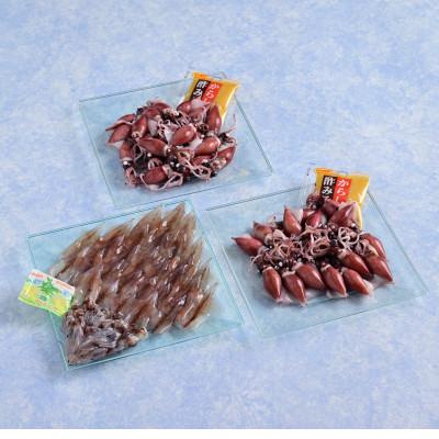 ふるさと納税 滑川市 (株)川村水産のほたるいか　ボイル&刺身セット |  | 01